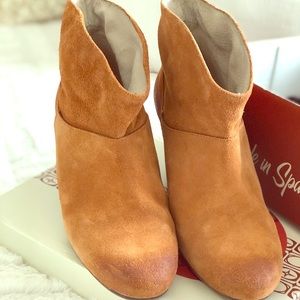 Jeffrey Campbell booties, sold from Free People.